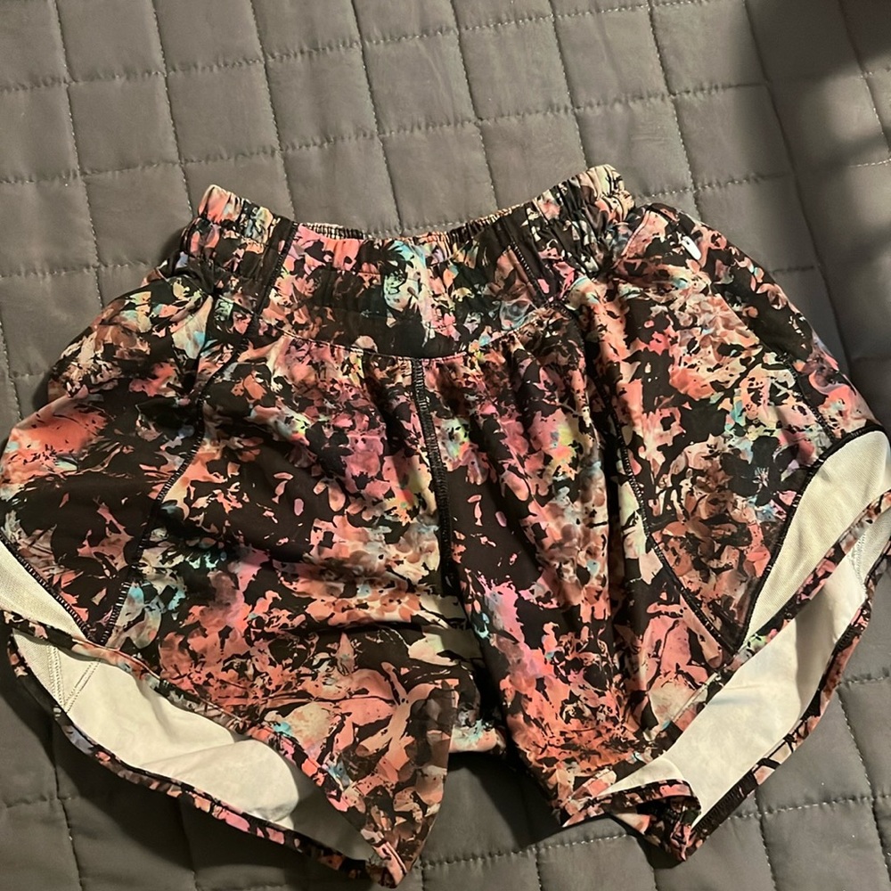Lululemon align shorts.  Multi color size 2.